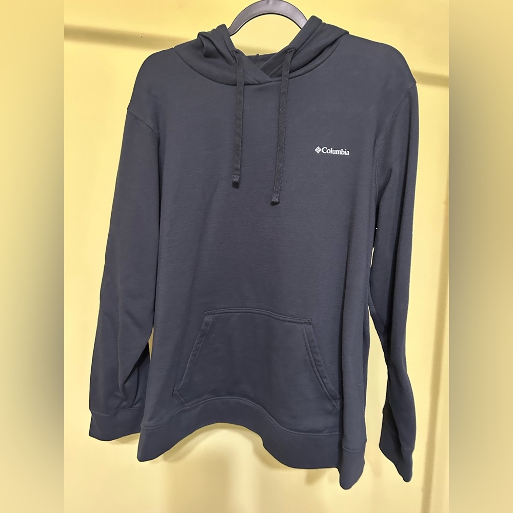 Columbia Men's Dark Blue Pullover Hoodie